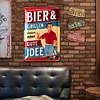 Beer and Grilling Always a Good Idea - Metal Tin Signs(8*12Inch/12*16Inch) - Bar