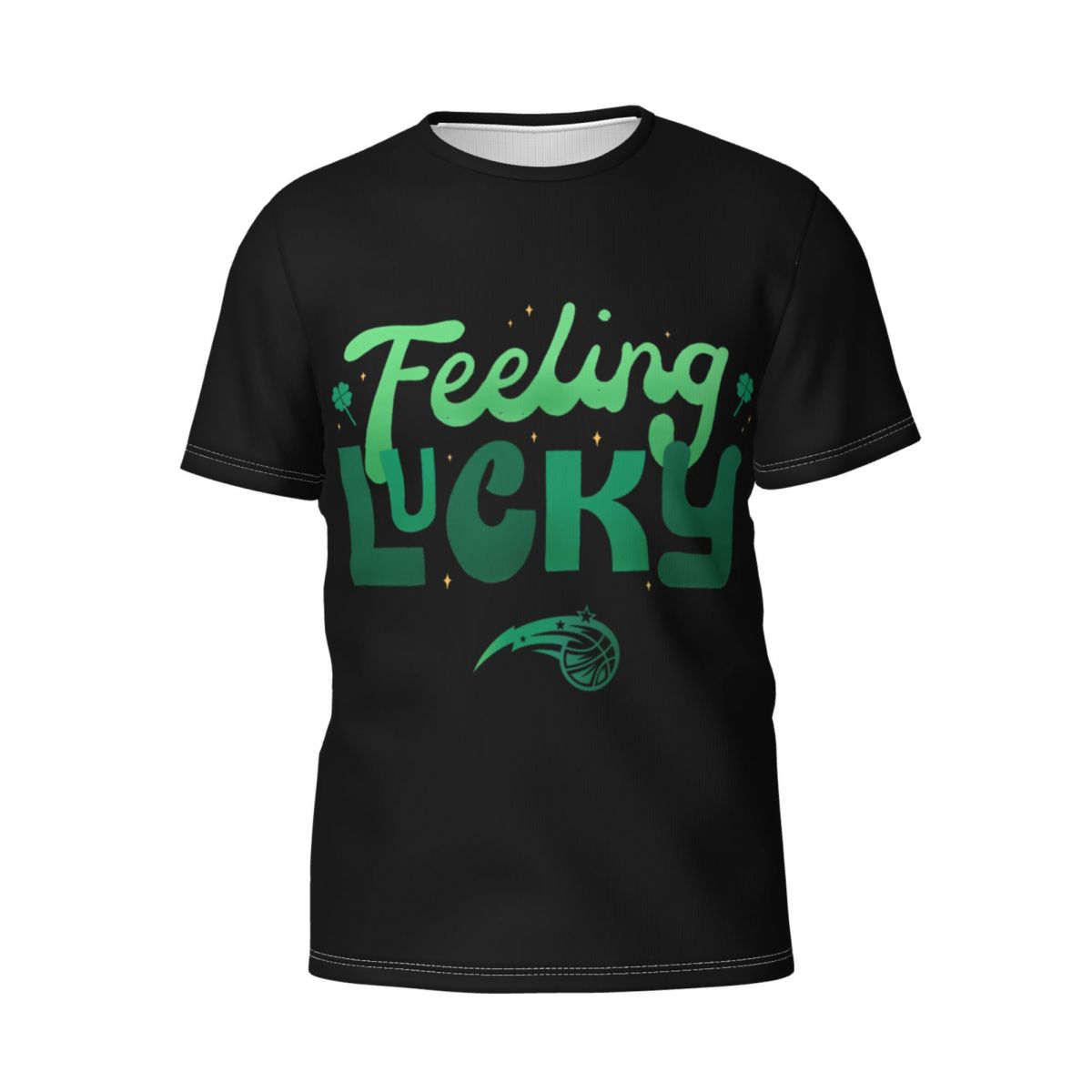 Orlando Magic Feeling Lucky St. Patrick's Day Men's Short Sleeve Shirt