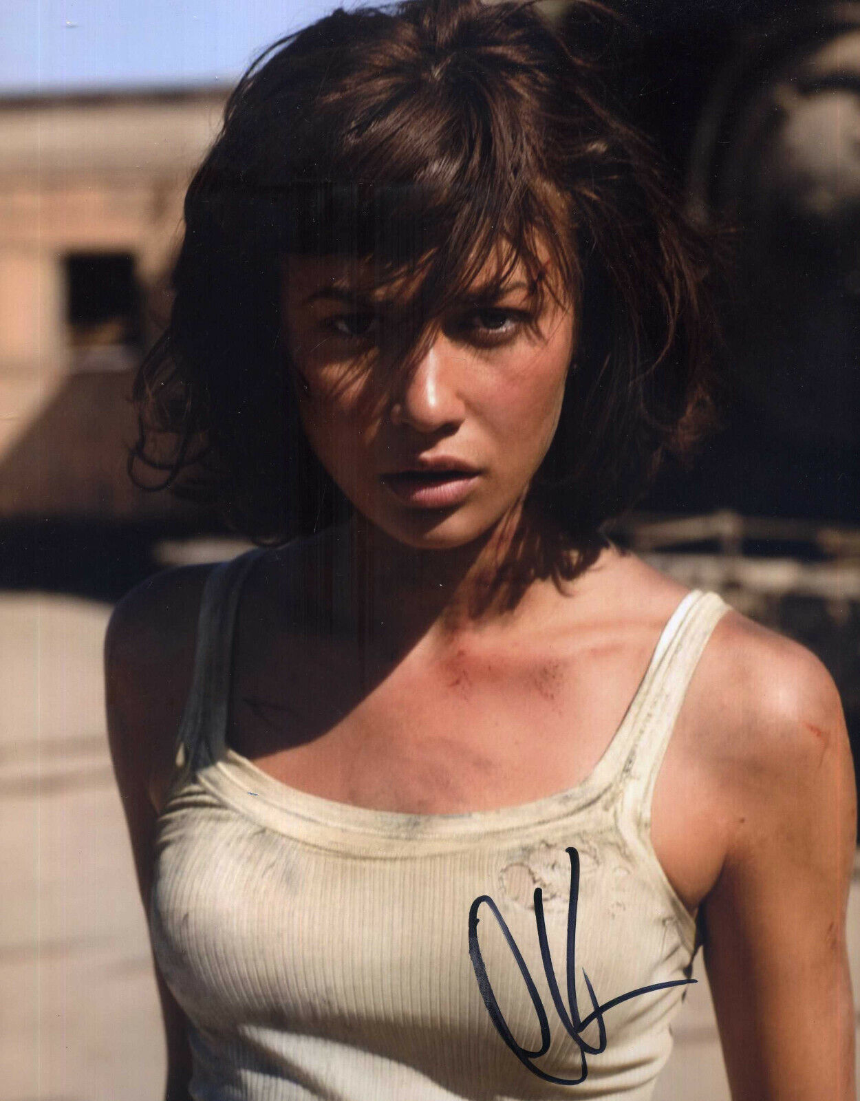 OLGA KURYLENKO Signed 'JAMES BOND' Photo Poster paintinggraph - Film Actress / Model - Preprint