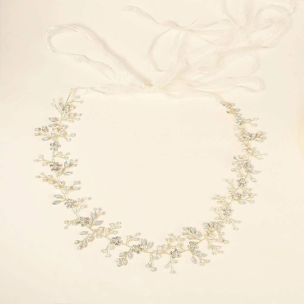 Adjustable Beaded Pearl Wedding Waist Chain Belt