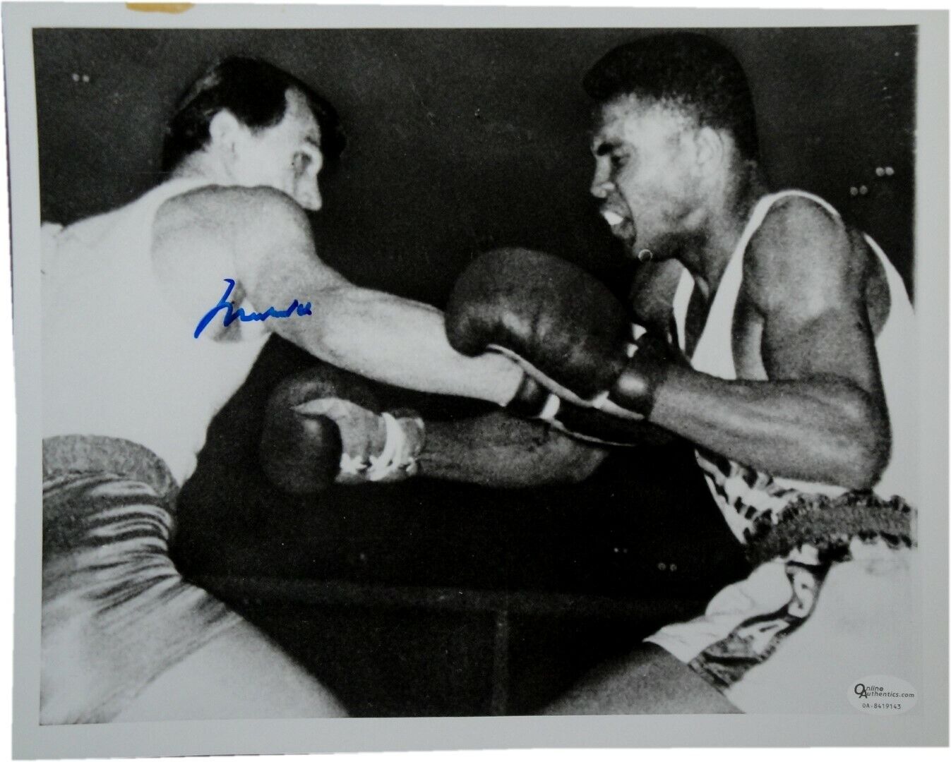 Muhammad Ali Hand Signed Autographed 8x10 Photo Poster painting September 5th, 1960 Image Online