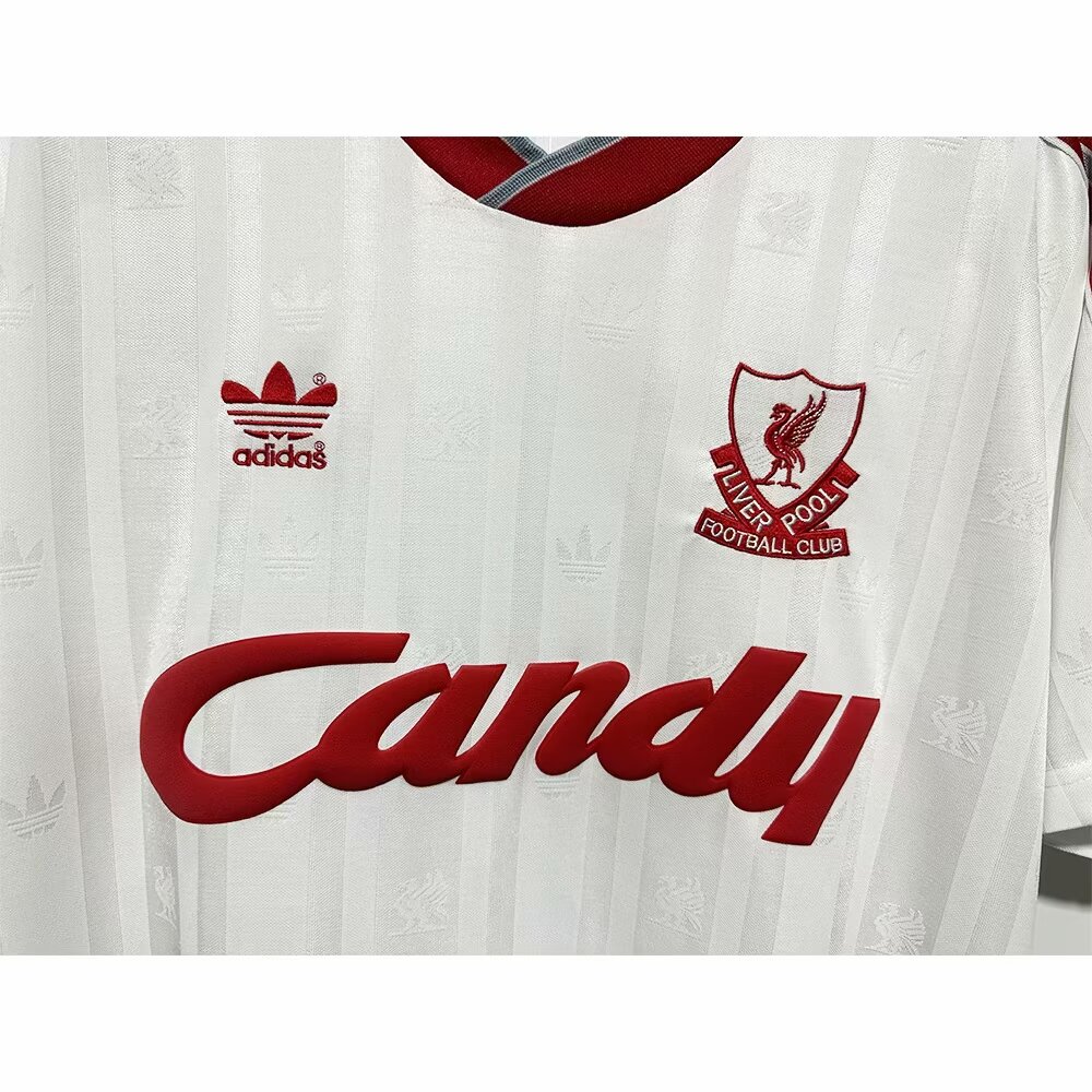 Retro 1988-1989 Liverpool Third Away Football Shirt Thai Quality