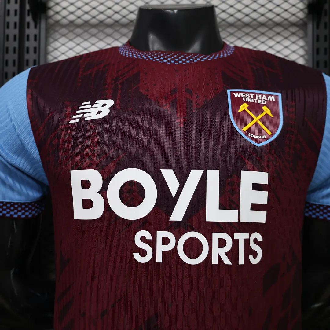 26/27 West Ham United Home Player Version Football Shirt Thai Quality
