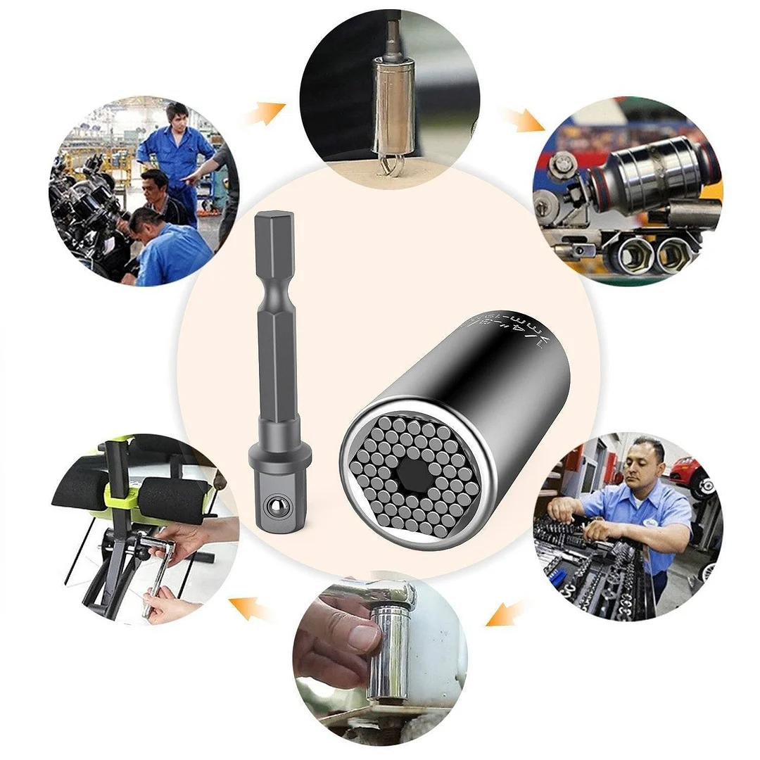 Domom&reg; Universal Socket - Unscrew Any bolt! 