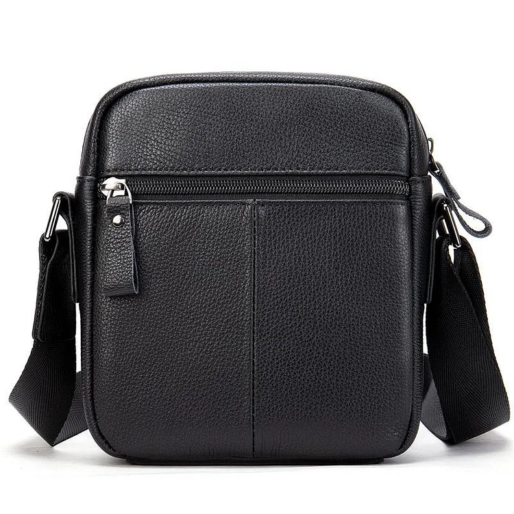Simple Style Leather Shoulder Bag Crossbody Bag