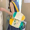 Nylon School Camping Daypack for Kids Cute Book Sackpack for Gym Sport Traveling