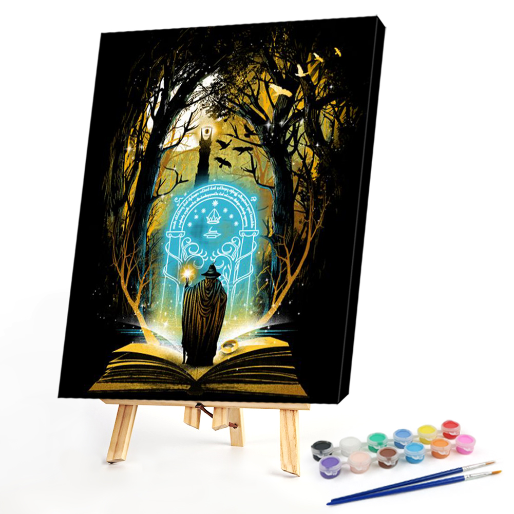 

40*50CM - Paint By Numbers - Movie Scene, 501 Original