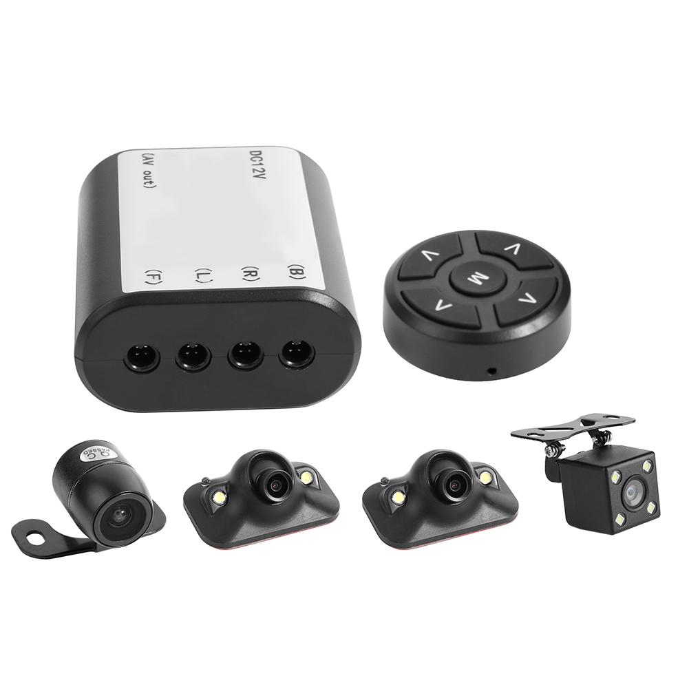 

360 Degree Bird View System 4 Camera Car Parking Cam, 501 Original