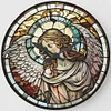 Diamond Painting-DIY Full Round Drill Stained Glass Fairy