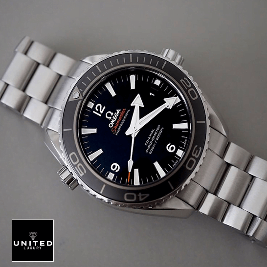 Omega Seamaster Professıonal Black Dial Replica grey background