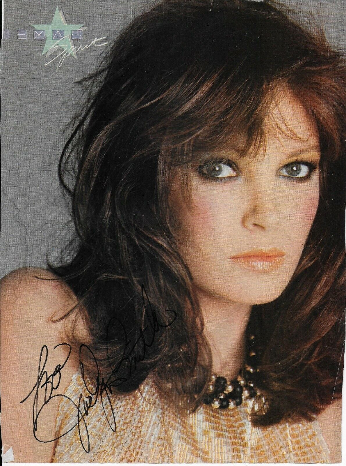 Jaclyn Smith Original Autographed Photo Poster painting 8x10 #51