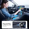 2 in 1 Wireless CarPlay Android Auto Adapter Plug & Play for Factory Wired Cars