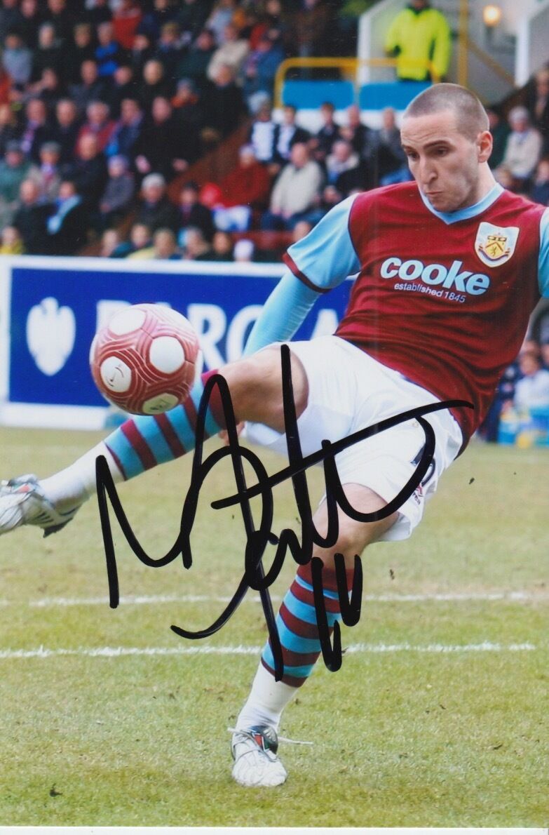 BURNLEY HAND SIGNED MARTIN PATERSON 6X4 Photo Poster painting.