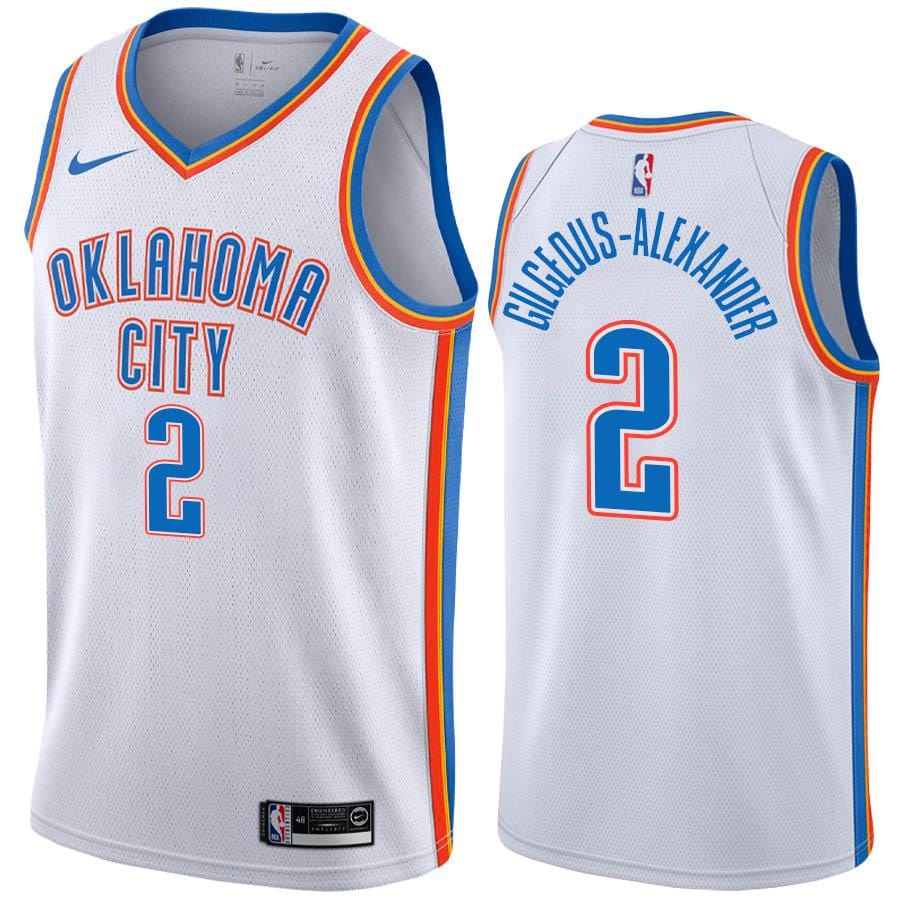 Shai Gilgeous-Alexander Oklahoma City Thunder Jersey mysite