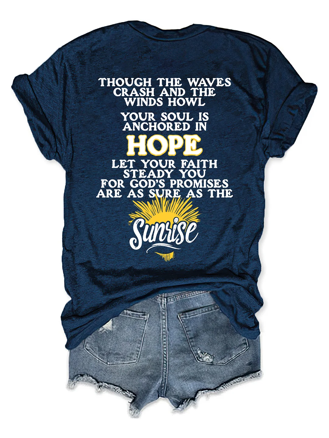 Anchor In The Storm Faith T-shirt