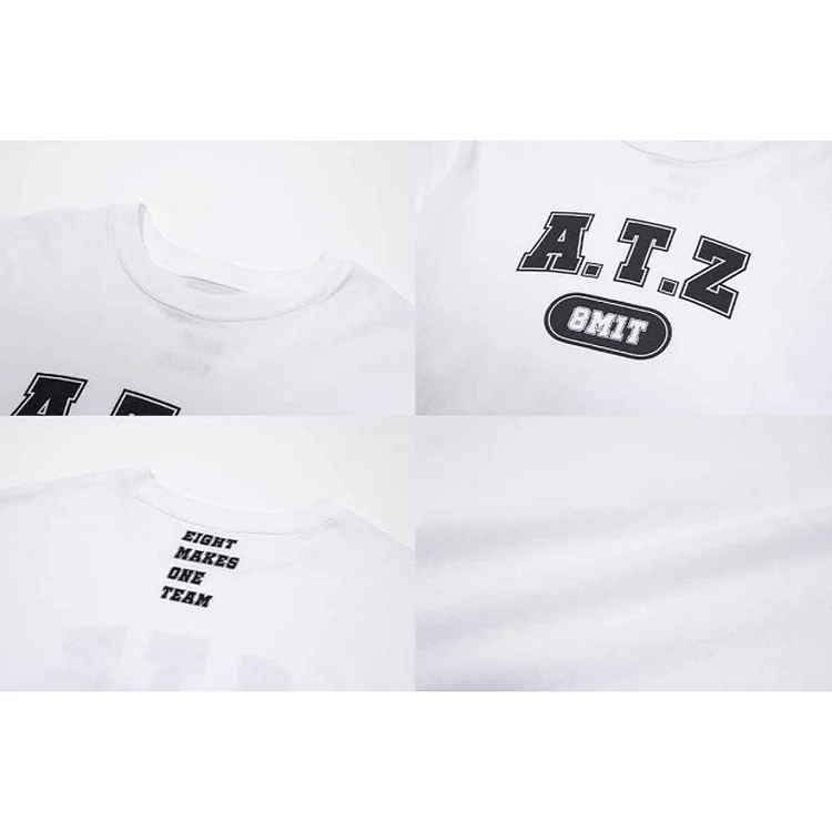 officialateezshop ATEEZ A.T.Z Classic Logo T-shirt