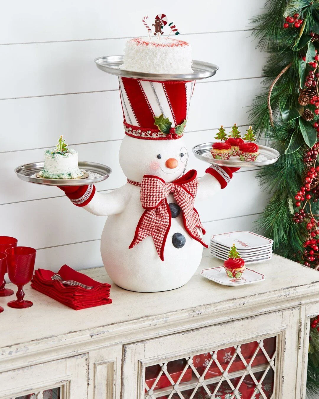 Hugoiio™ 😍🎅CHRISTMAS SNOWMAN TREATS HOLDER