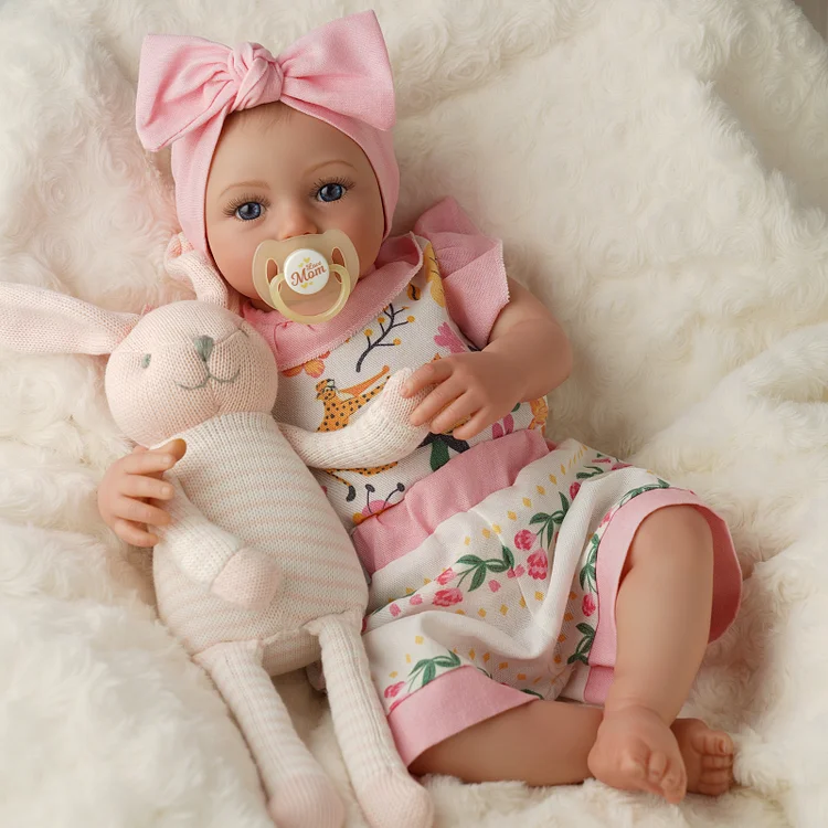 Babeside Quiet Reborn Baby Isra 20'' Toddler Girl Best Gift for Kids