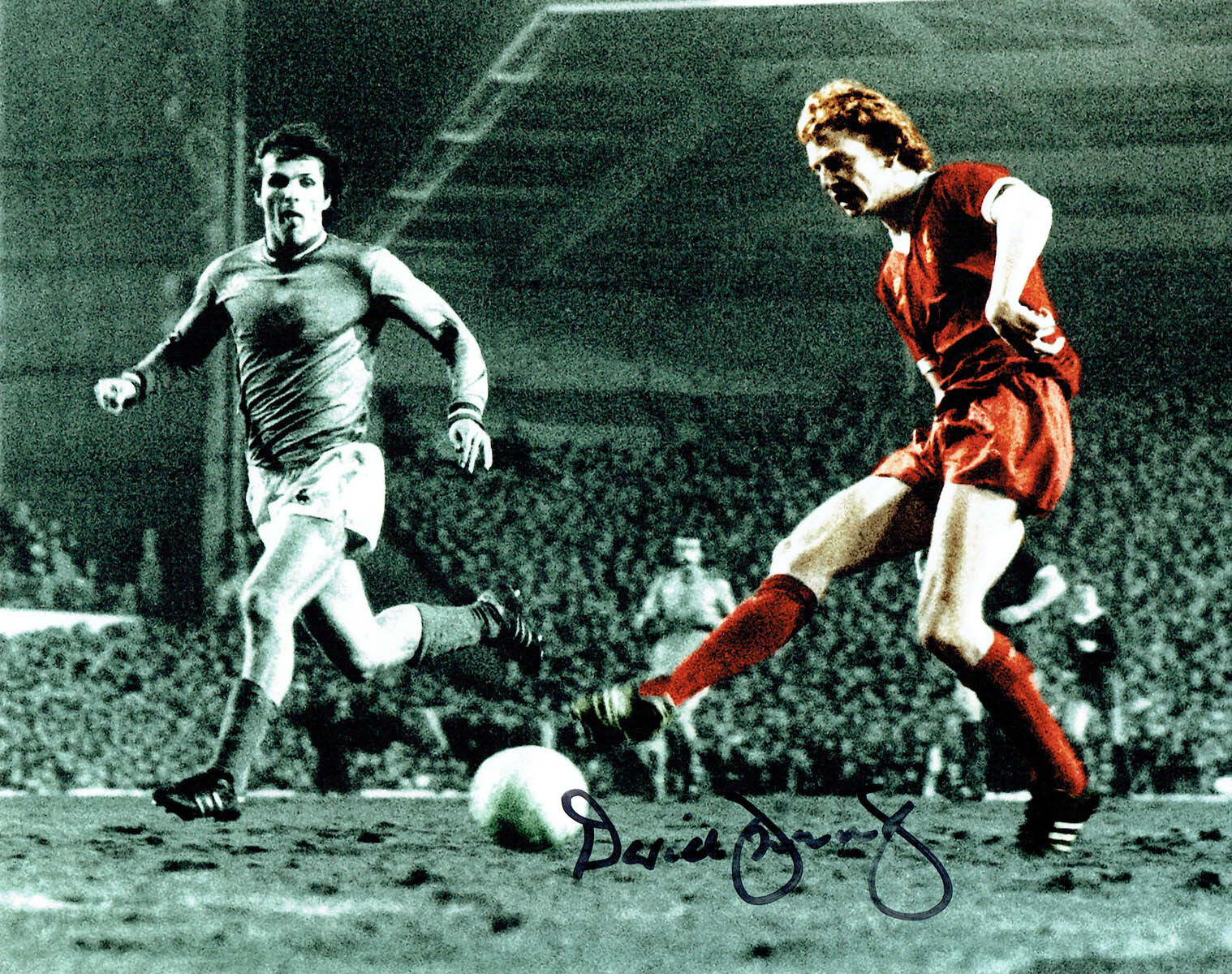 David FAIRCLOUGH Signed Autograph 10x8 Photo Poster painting C AFTAL COA Liverpool FC