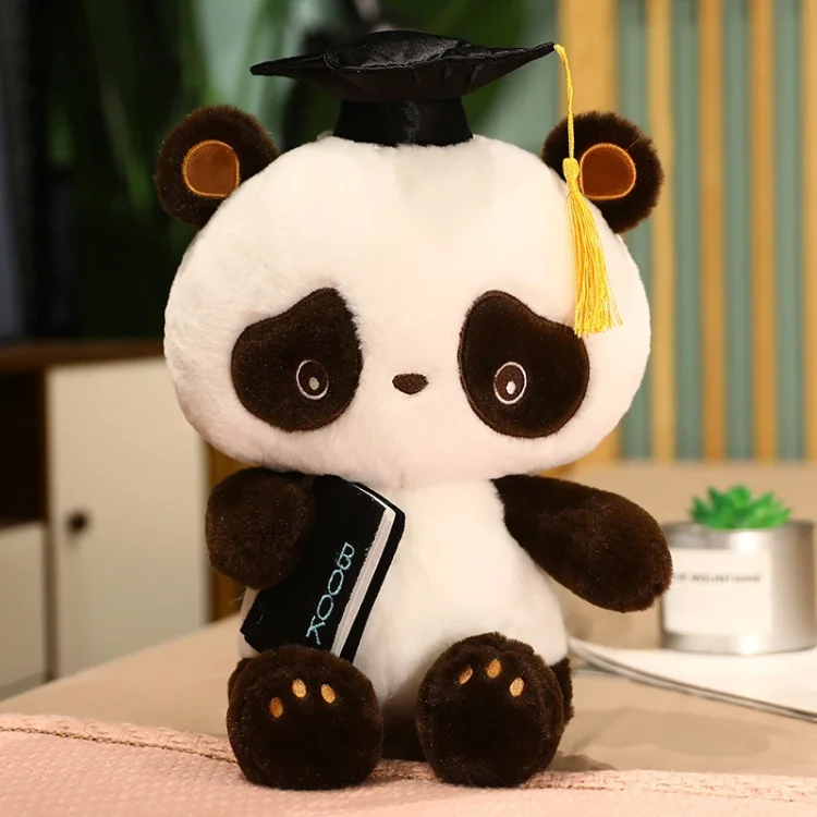 Panda Family Plush Toy