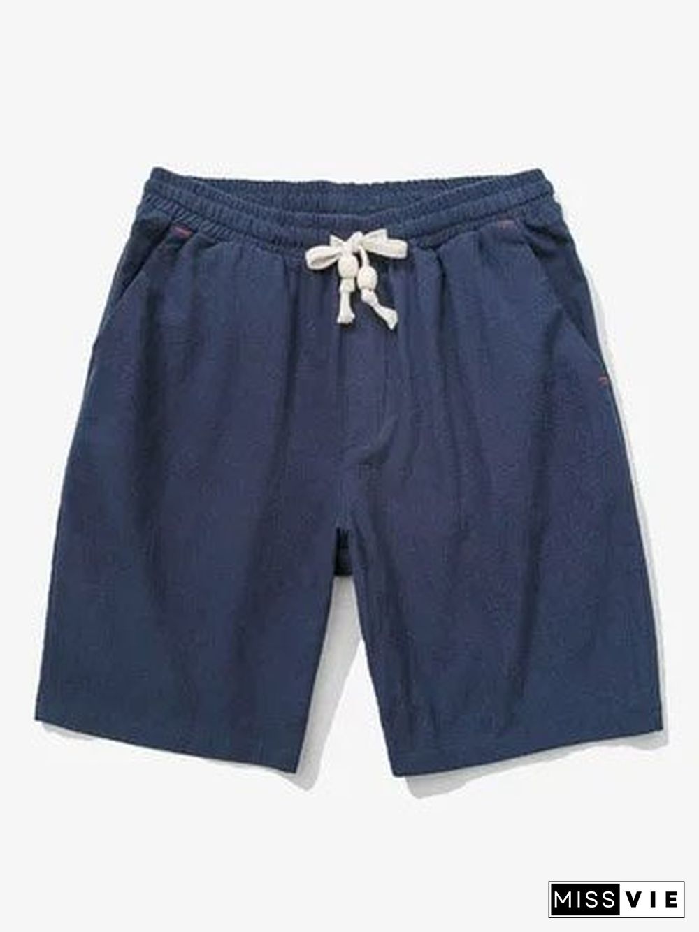 Cotton-Blend Casual Pants