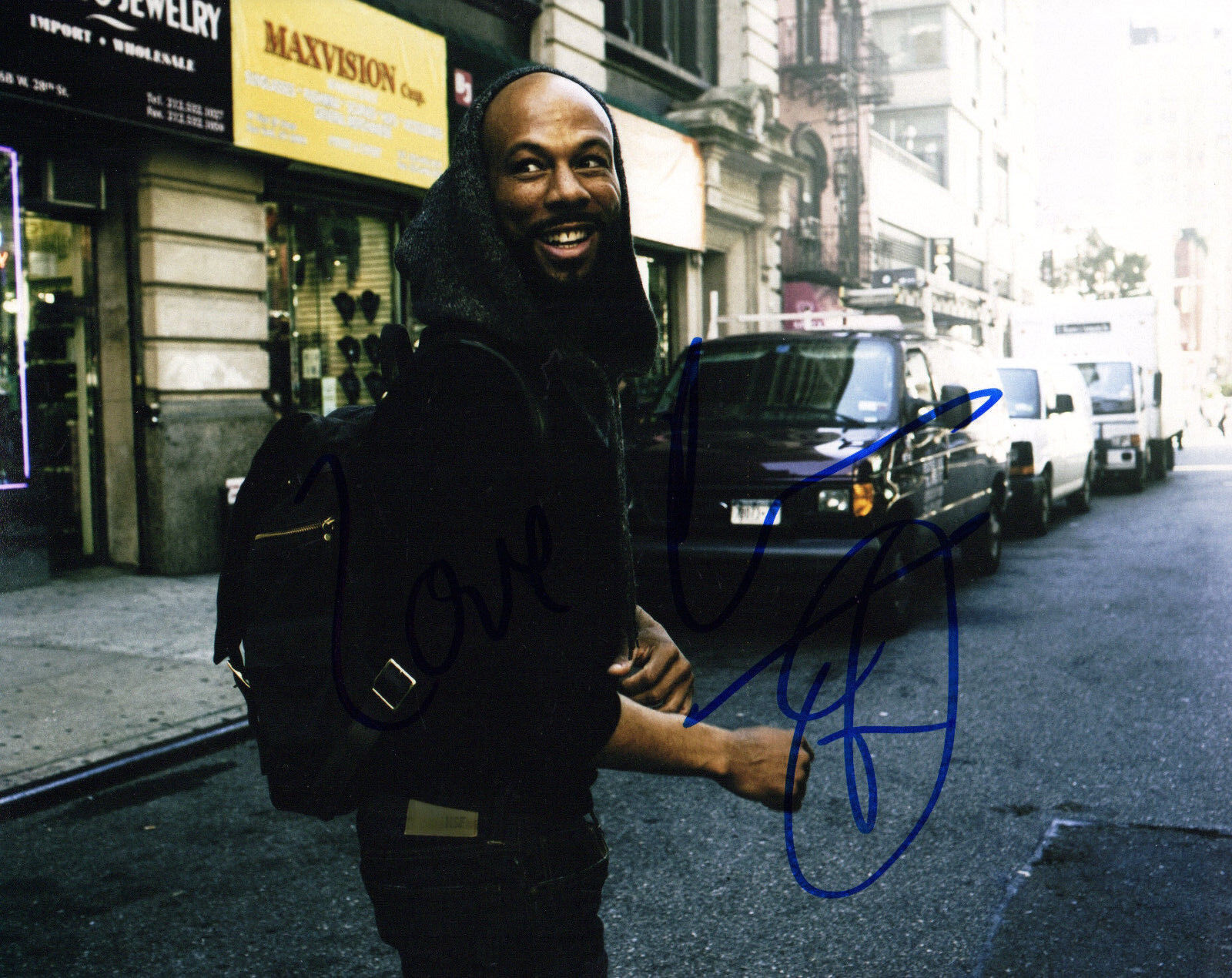 GFA Hip Hop Rapper * COMMON * Signed 8x10 Photo Poster painting AD2 COA