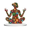 Yoga Schönheit - 5d DIY Basteln Ornament