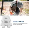 Garden DIY Path Maker Pavement Mold Concrete Stone Road Cement Brick Mold