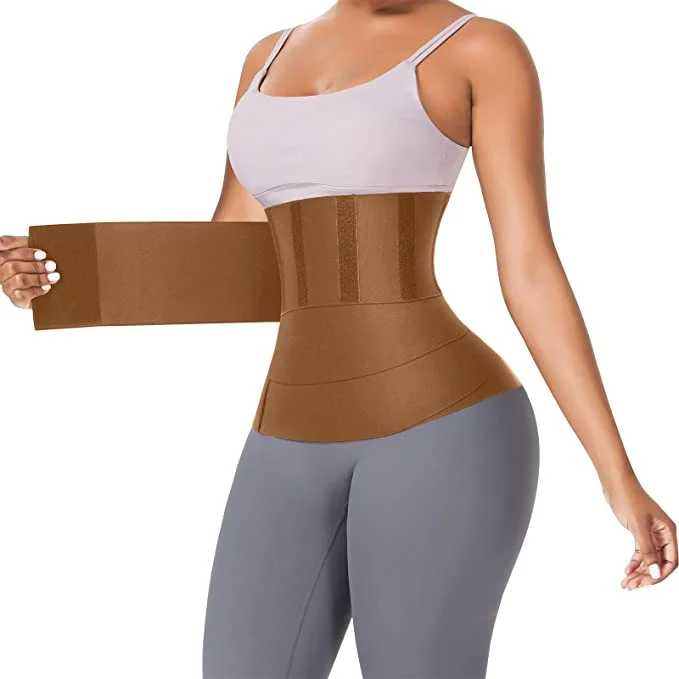 Waist Trainer for Women Sauna Belt Tummy Wrap Plus Size Snatch Me Up Bandage