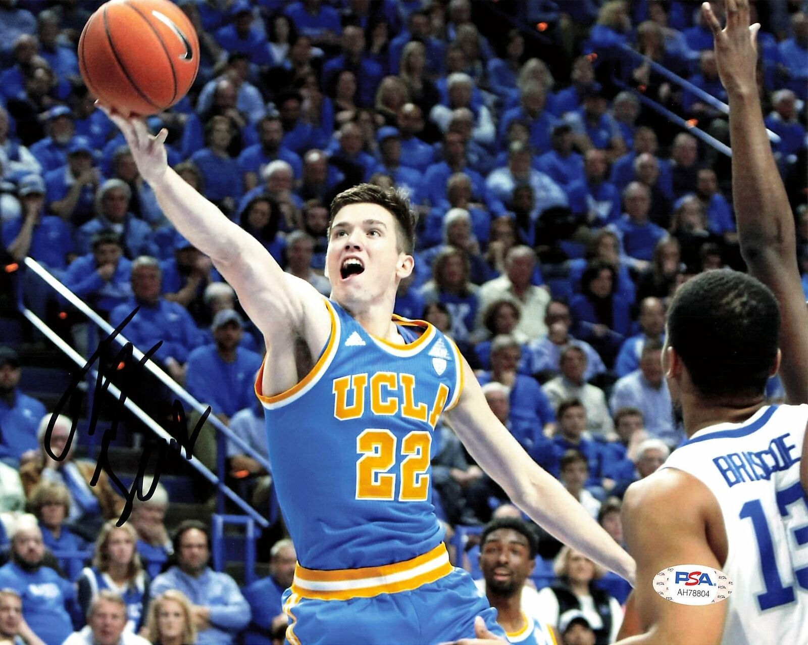 TJ Leaf Signed 8x10 Photo Poster painting PSA/DNA Indiana Pacers Autographed UCLA Bruins