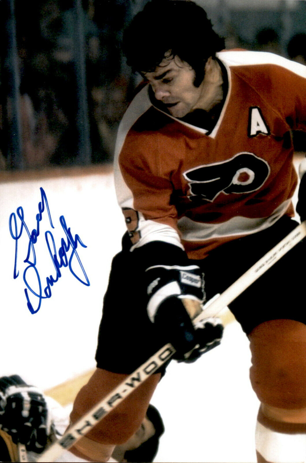 Gary Dornhoefer SIGNED autographed 4x6 Photo Poster painting PHILADELPHIA FLYERS #4