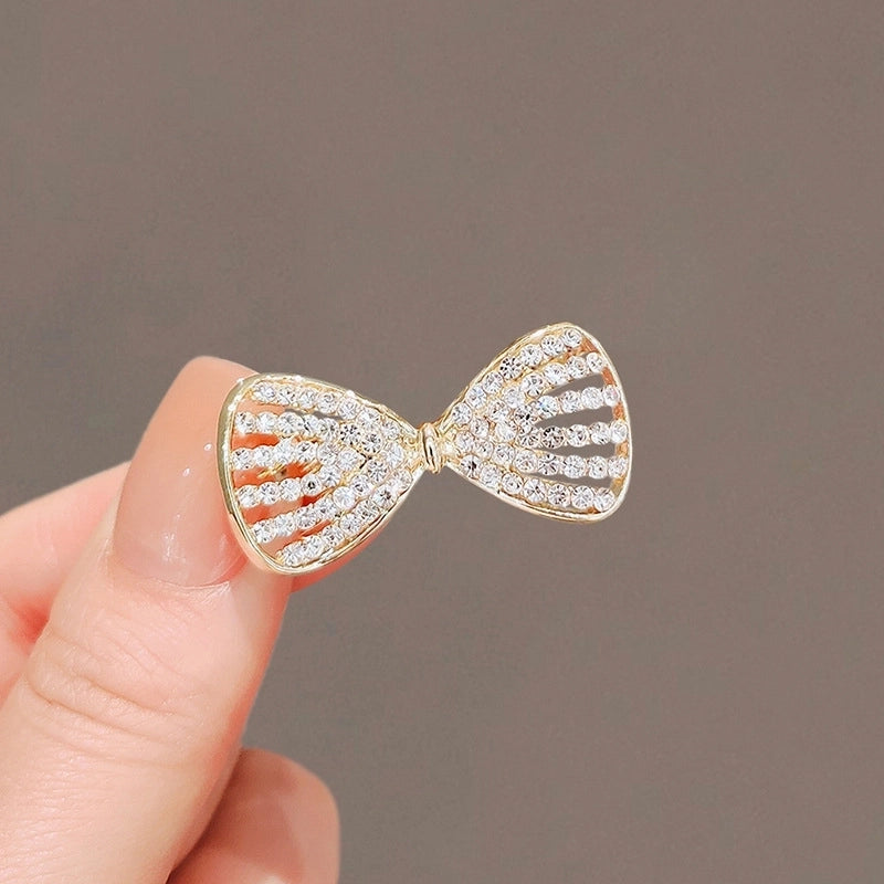 Small Brooch Bow Anti-slip Brooch High-grade Chest Sewn-free Shirt Anti-slip Buckle Pin