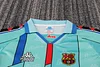 Joyfball 1996-1997 Kids Size Retro Barcelona Away Football Shirt 1:1 Thai Quality
