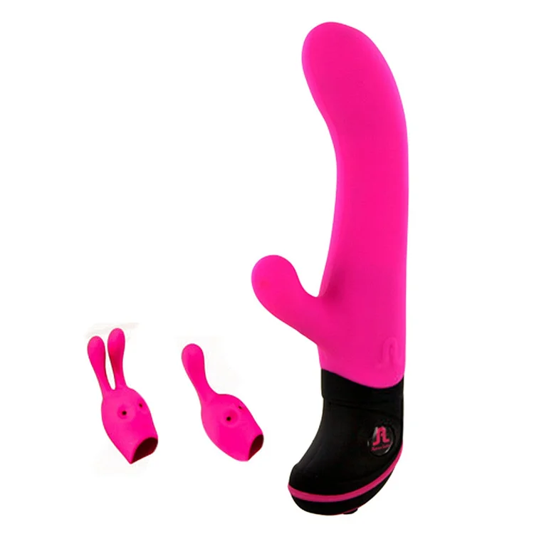 pornhint Pornhint Adrien Lastic Trigger Vibrator & Clitoral Stimulator - Magenta