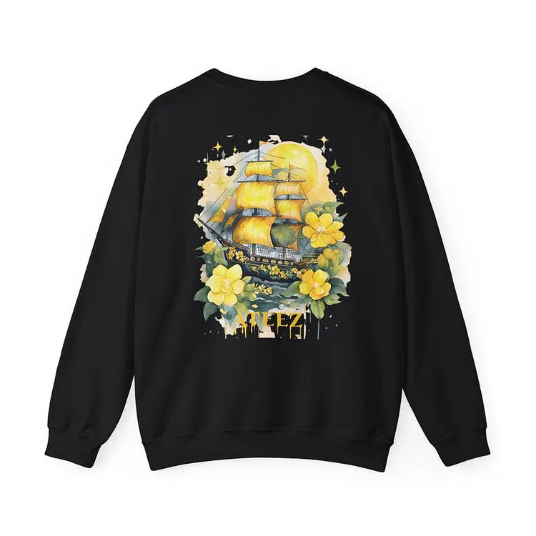 Ateez Golden Hour Part. 3 Lemon Drop Pirate Sweatshirt