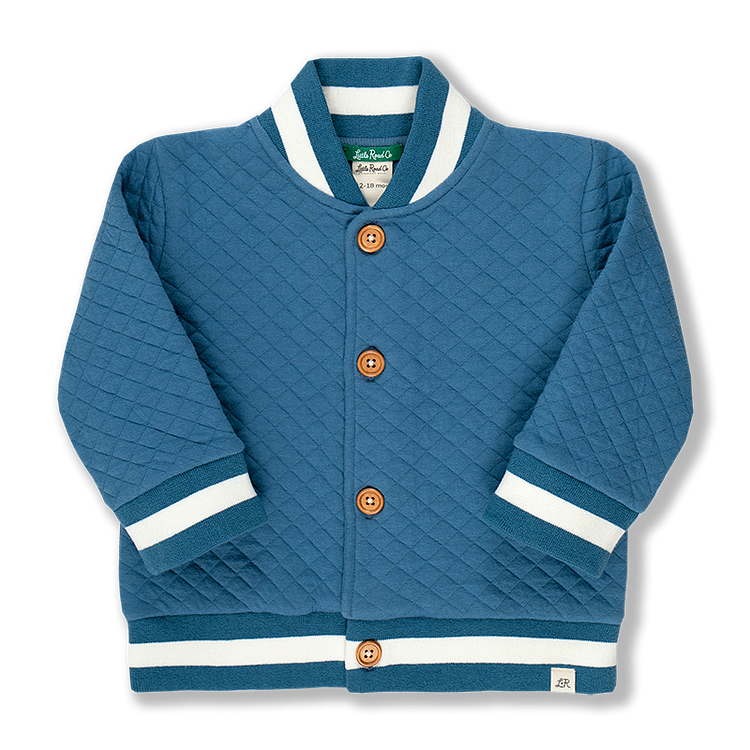 Bluefin Quilted Bomber Jacket