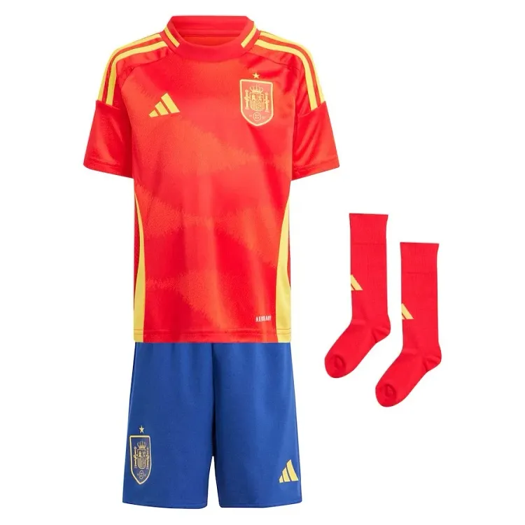 2024 Kids Size Spain Home Football Shirt 1:1 Thai Quality