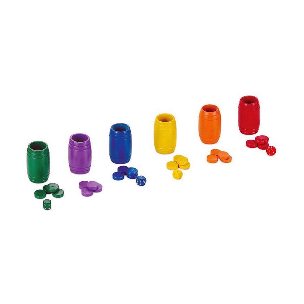 Shakers with Parch&iacute;s Counters Cayro Wood 6 Units