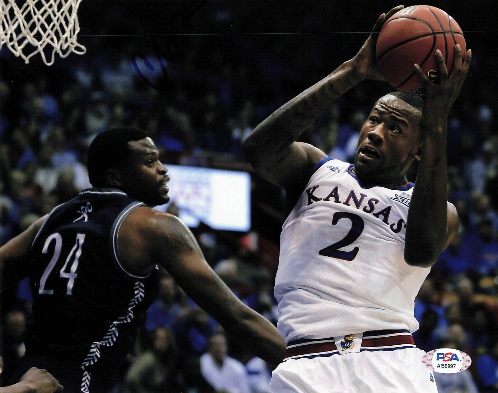 Cliff Alexander signed 8x10 Photo Poster painting PSA/DNA Kansas Jayhawks Autographed