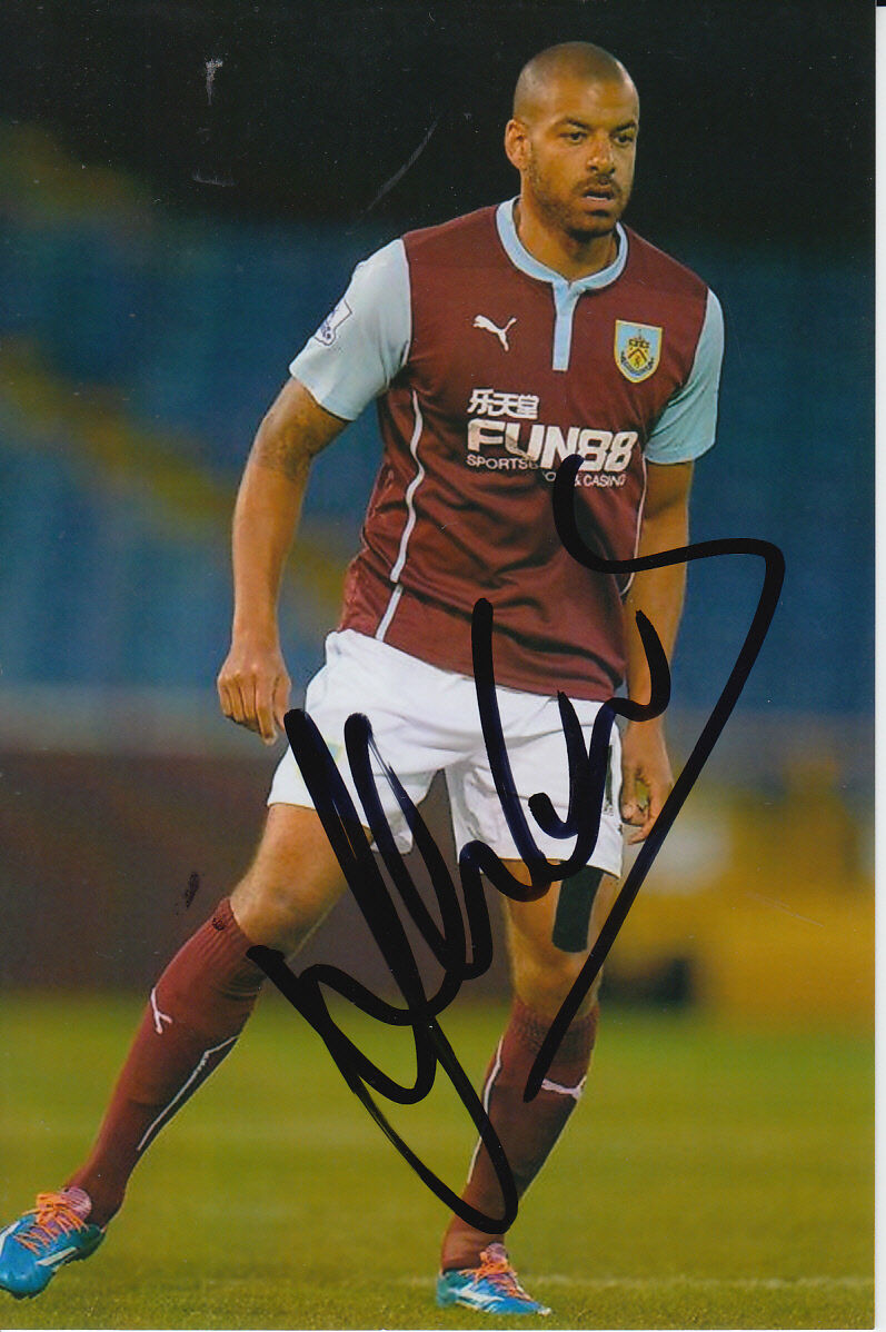 BURNLEY HAND SIGNED STEPHEN REID 6X4 Photo Poster painting 1.