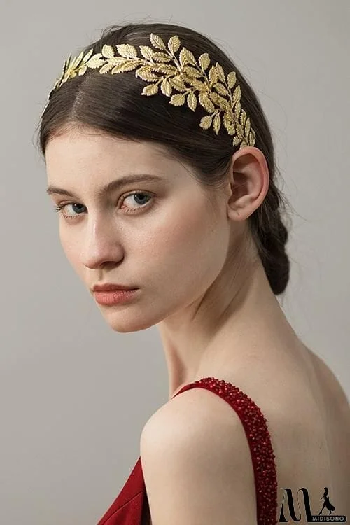 MidiSono - Metal Leaf Headband