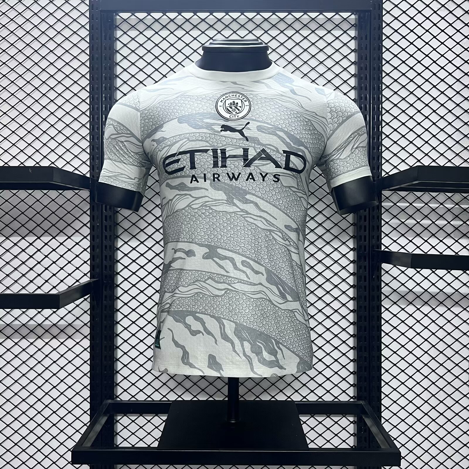 Manchester City 2024 Year of the Dragon Pre-match Jersey - Player Version