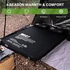 [US Local Warehouse] Double Automatic Inflatable Mat with Pump for Backpacking Hiking Traveling Tent