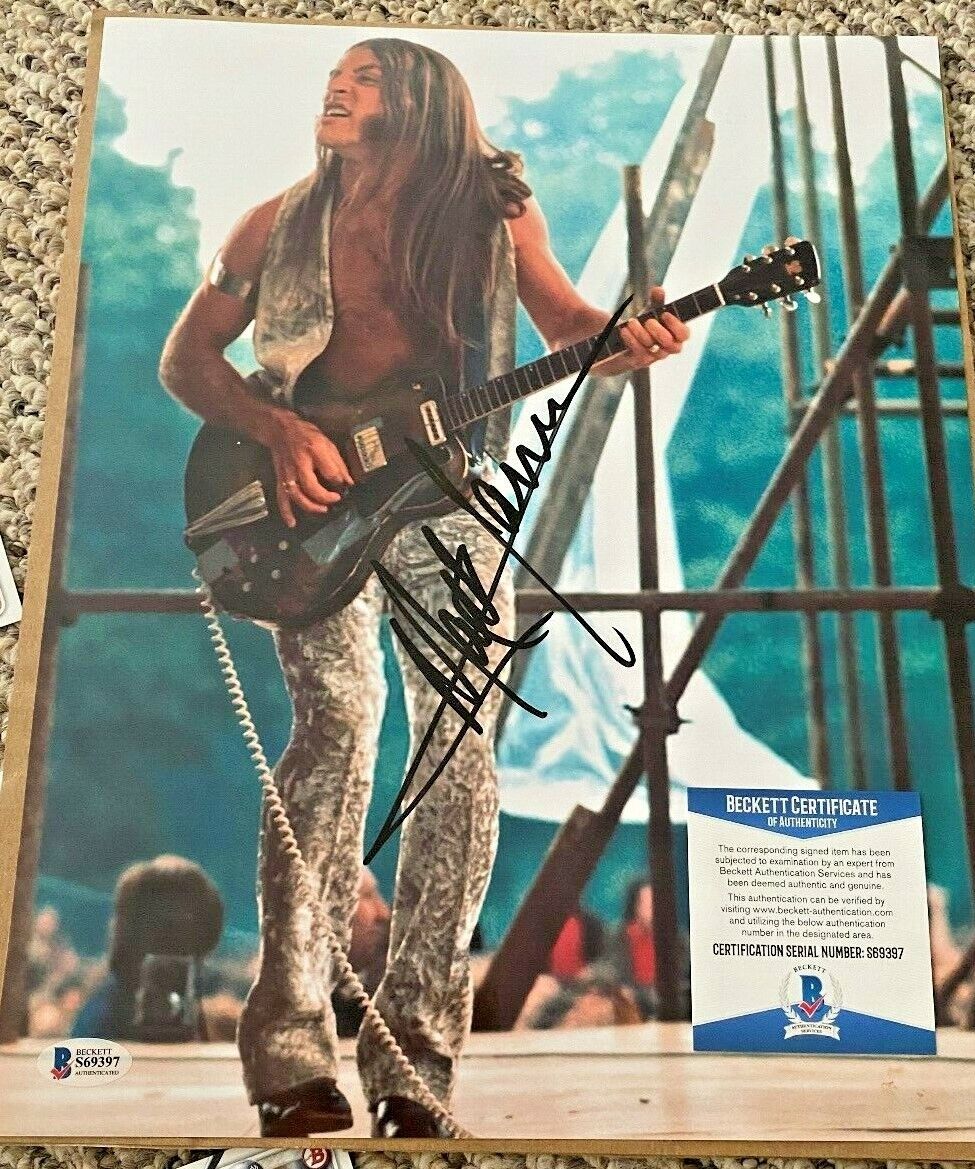 MARK FARNER SIGNED 11X14 GRAND FUNK Photo Poster painting BECKETT CERTIFIED