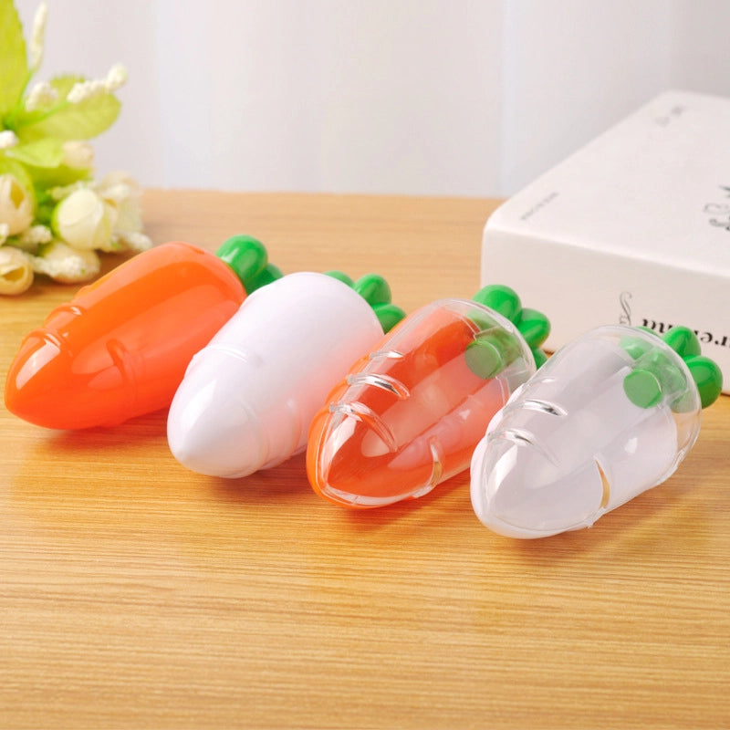 Western-style Creative Candy Box Carrot Shape Personalized Candy Box New Easter Plastic Storage Box