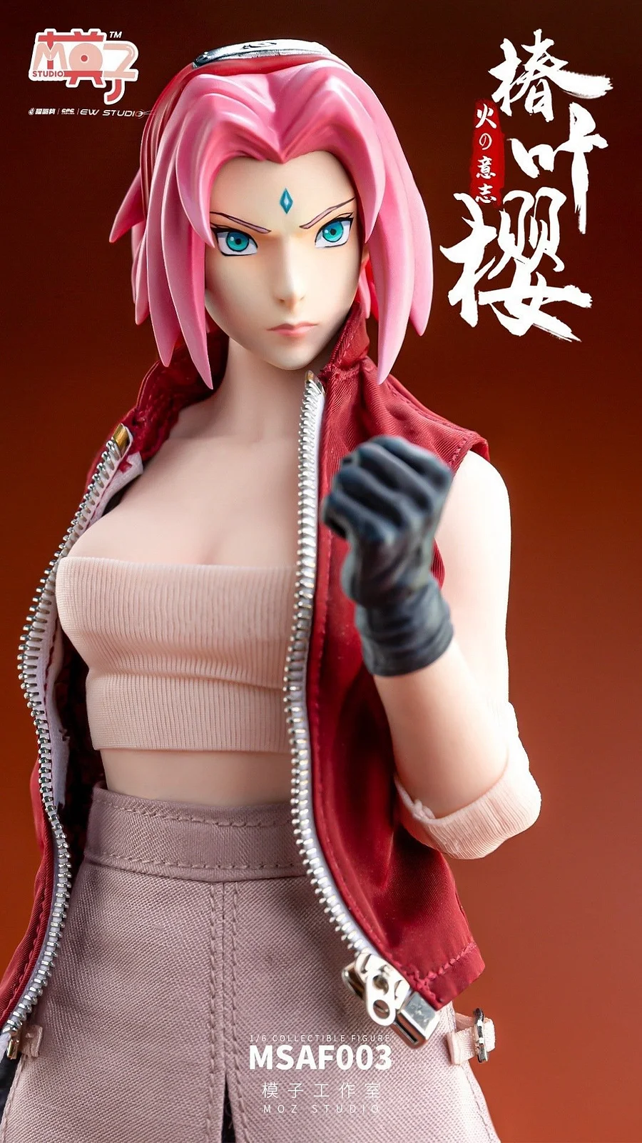Moz Studio Sakura MSAF003 Naruto Sakura 1/6 Scale Action