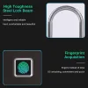 Smart Fingerprint Padlock Outdoor Waterproof Anti-Rust Anti-Theft Combination Lock Cabinet