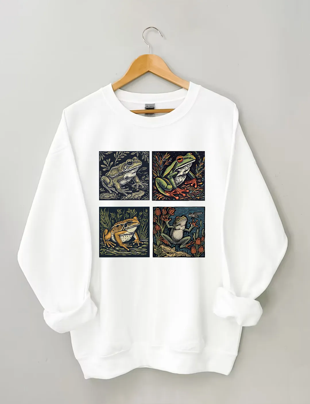 Frog Amphibian Lover Sweatshirt