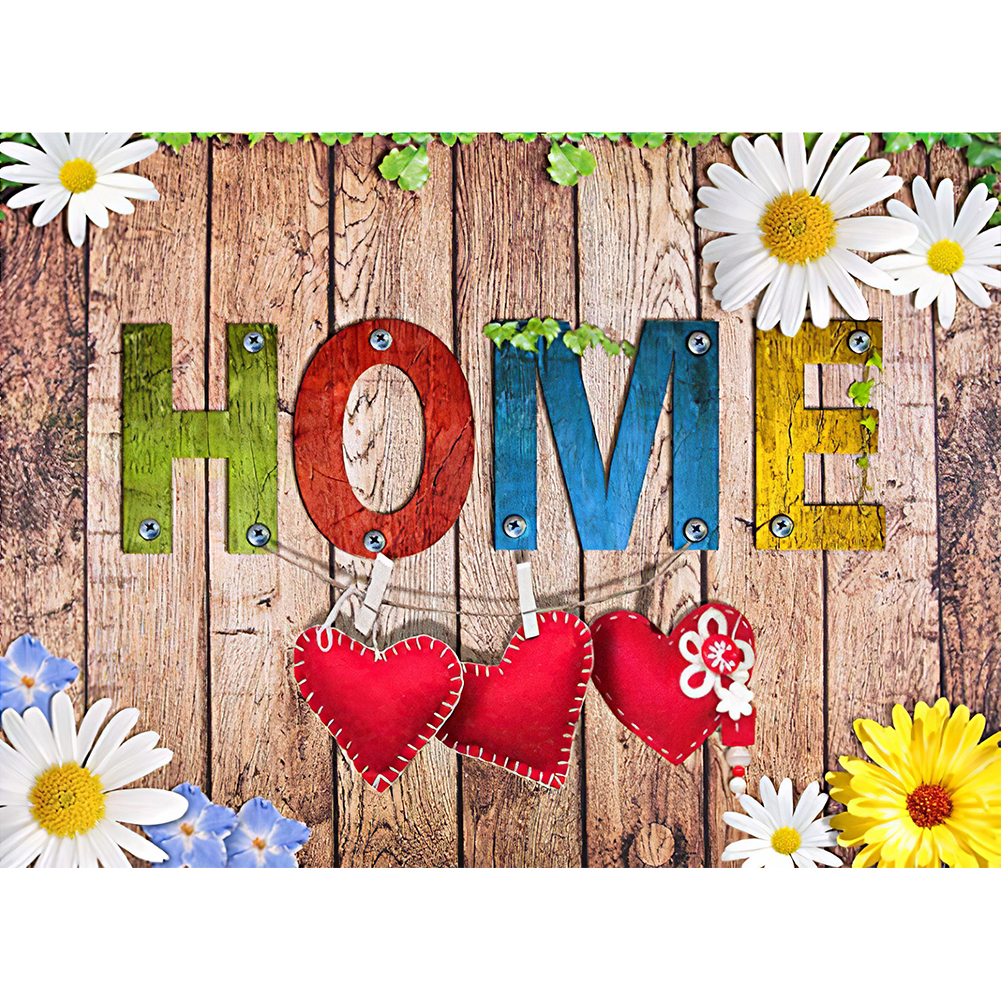 

Letters Home Quotes - Special Shaped Diamond Painting - 40*30cm, 501 Original