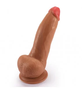 Small Glans Realistic Suction Cup Dildo